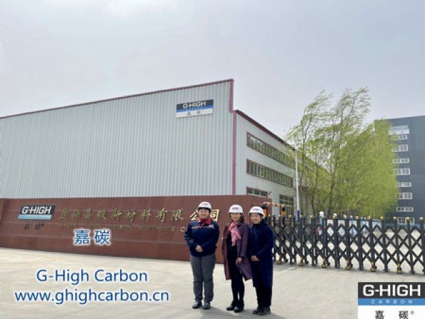 客戶來訪嘉碳工廠進行實地參觀考察，深入了解嘉碳增碳劑生產(chǎn)情況